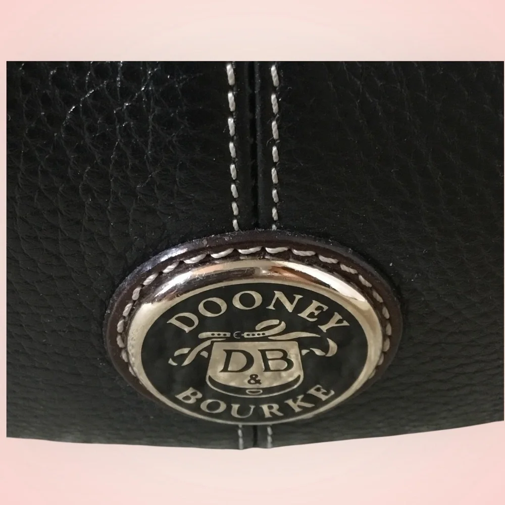 Dooney And Bourke Pebble Leather Medium Hobo Bag - Picture 5 of 16